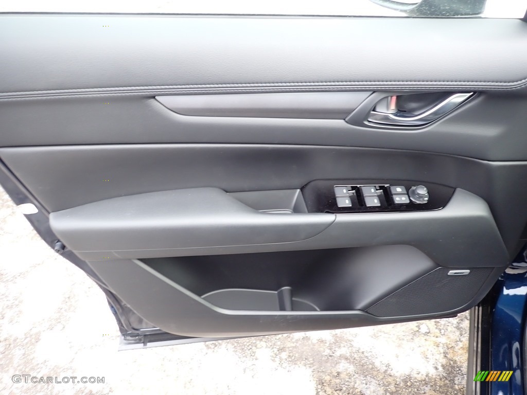 2021 CX-5 Touring AWD - Deep Crystal Blue Mica / Black photo #11