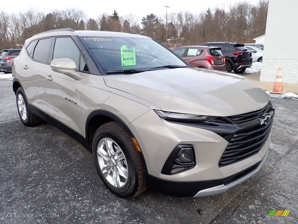 Pewter Metallic 2021 Chevrolet Blazer LT AWD Exterior Photo #141047574