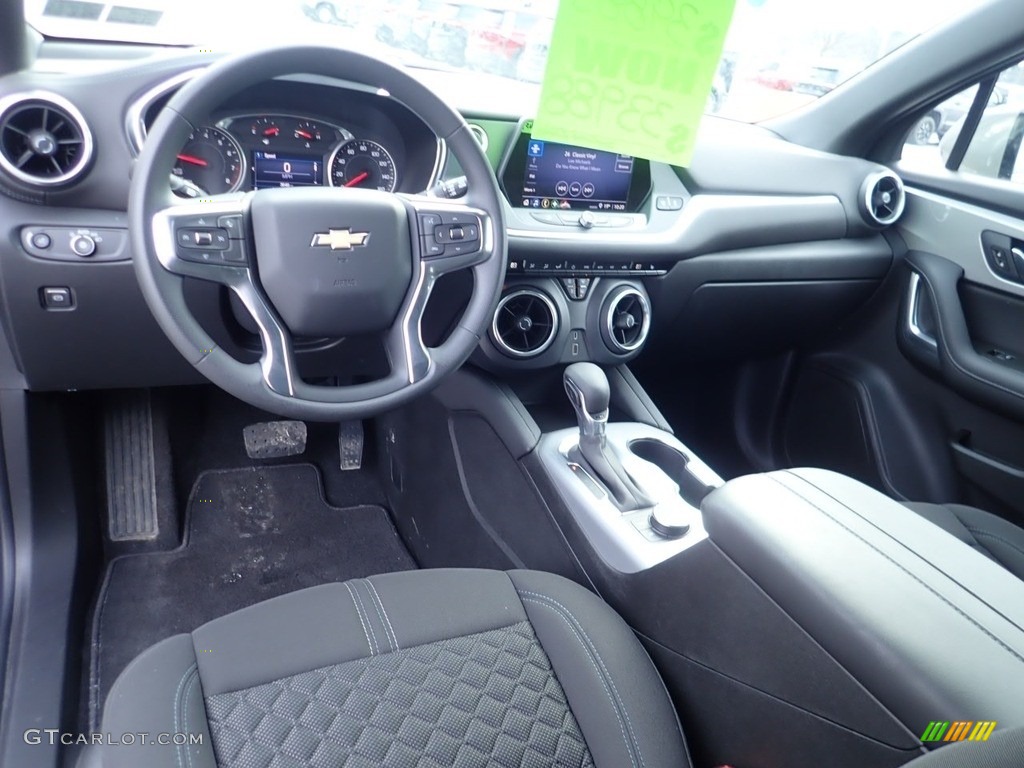 Jet Black Interior 2021 Chevrolet Blazer LT AWD Photo #141047712