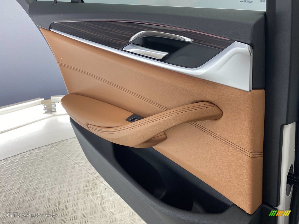 2021 5 Series 530i Sedan - Alpine White / Cognac photo #27