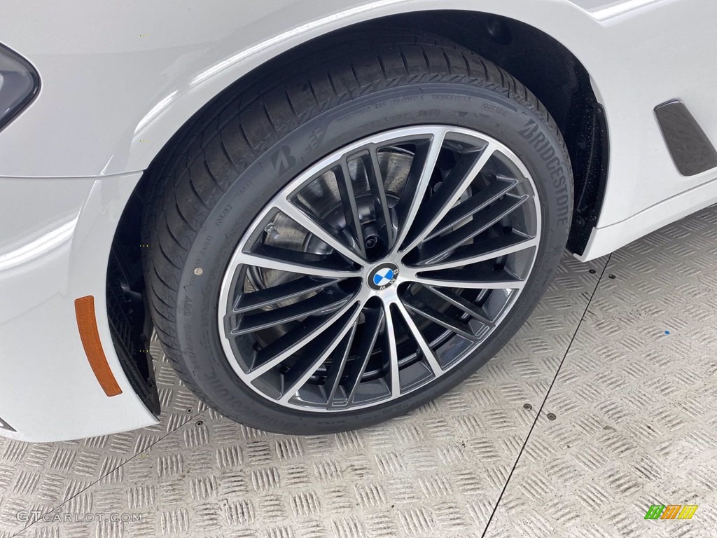 2021 5 Series 530i Sedan - Alpine White / Cognac photo #29