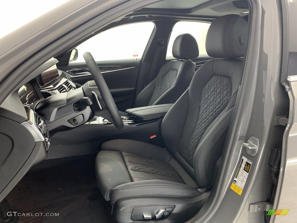 2021 5 Series 540i Sedan - Bernina Gray Amber Effect / Black photo #10