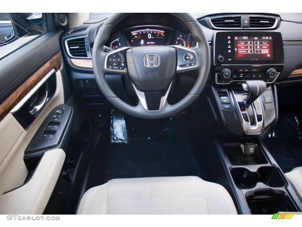 2018 CR-V EX - Crystal Black Pearl / Ivory photo #5