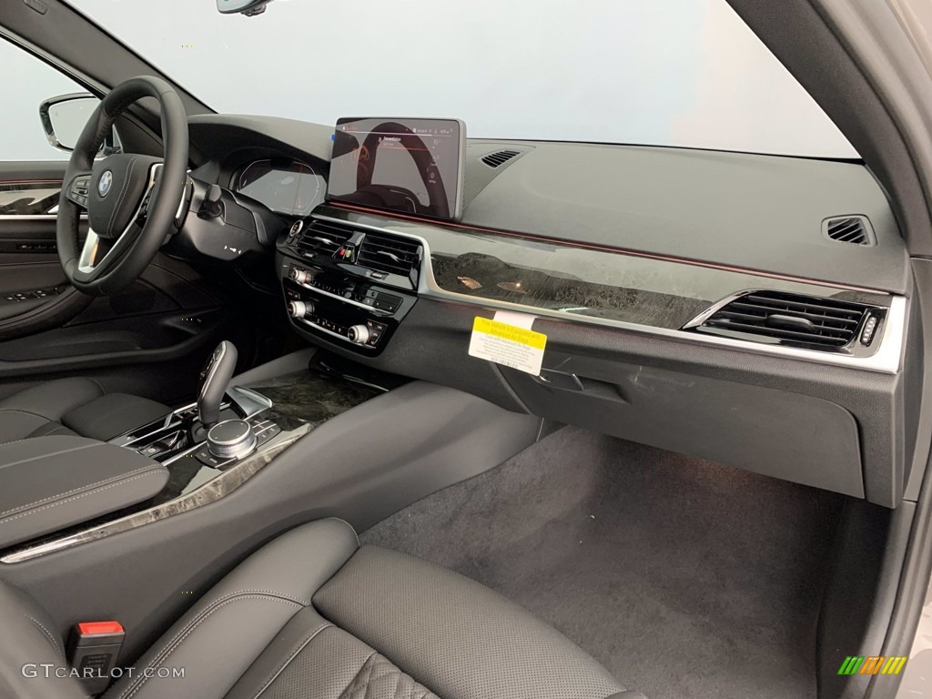 2021 5 Series 540i Sedan - Bernina Gray Amber Effect / Black photo #16