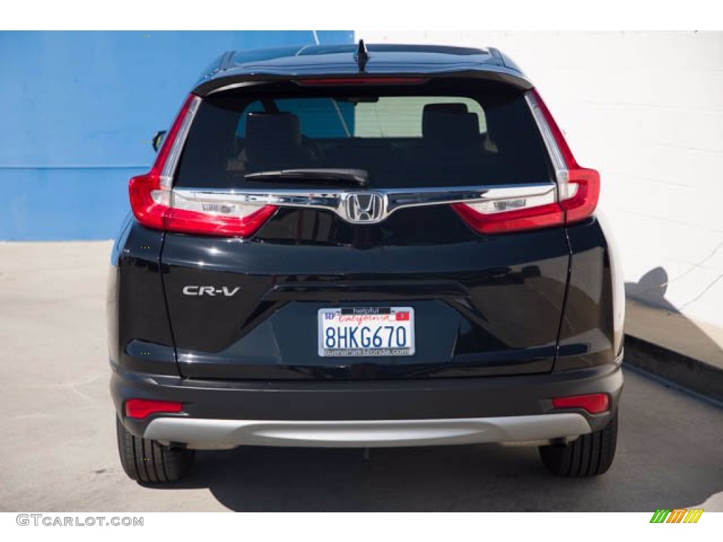 2018 CR-V EX - Crystal Black Pearl / Ivory photo #9
