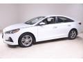 2018 Quartz White Pearl Hyundai Sonata SEL  photo #3