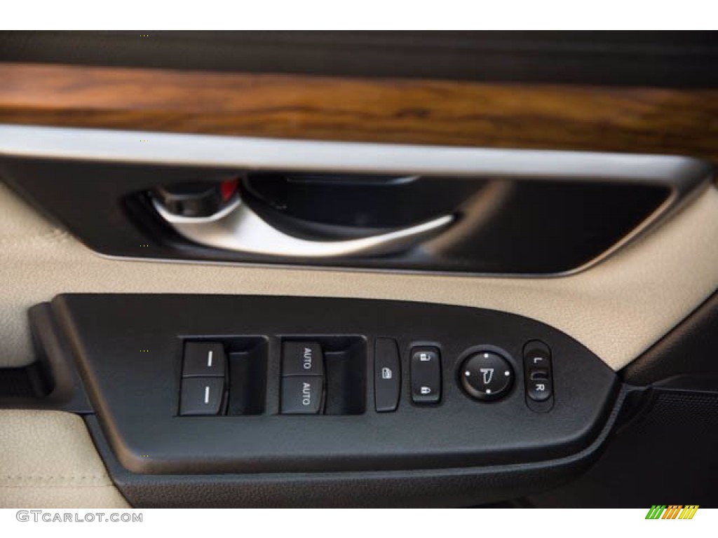 2018 CR-V EX - Crystal Black Pearl / Ivory photo #29