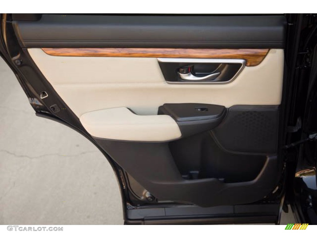 2018 CR-V EX - Crystal Black Pearl / Ivory photo #30