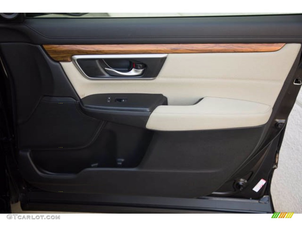 2018 CR-V EX - Crystal Black Pearl / Ivory photo #32
