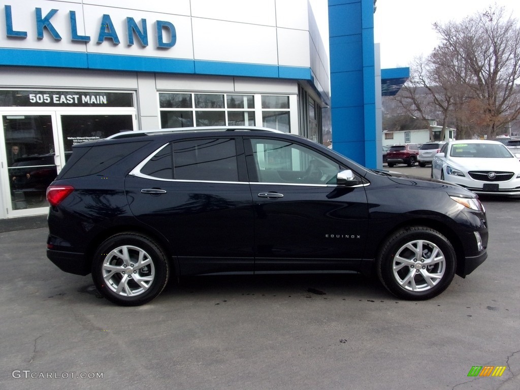 2021 Equinox Premier AWD - Midnight Blue Metallic / Medium Ash Gray photo #2