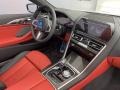 2021 BMW 8 Series Fiona Red/Black Interior Dashboard Photo