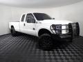 Oxford White - F250 Super Duty XLT SuperCab 4x4 Photo No. 2