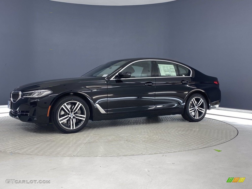 2021 5 Series 540i Sedan - Jet Black / Black photo #6