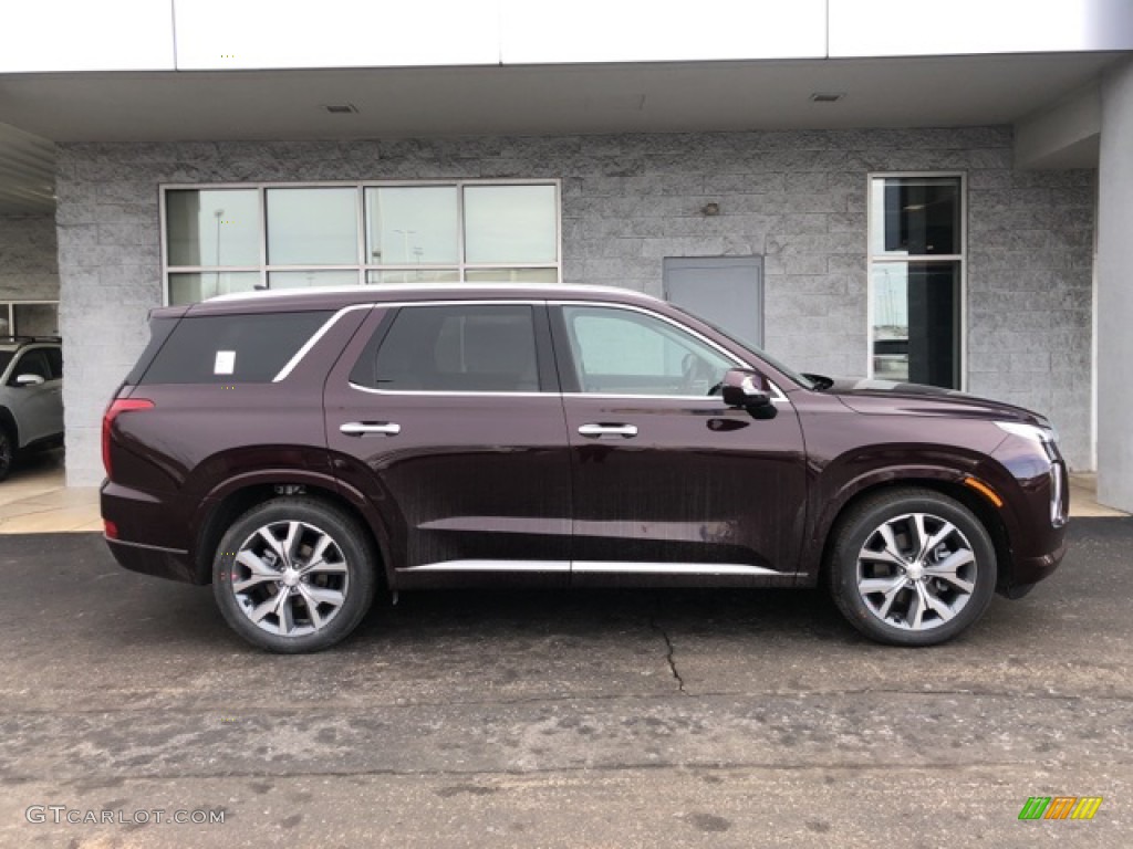 Sierra Burgundy 2021 Hyundai Palisade Limited AWD Exterior Photo #141050595