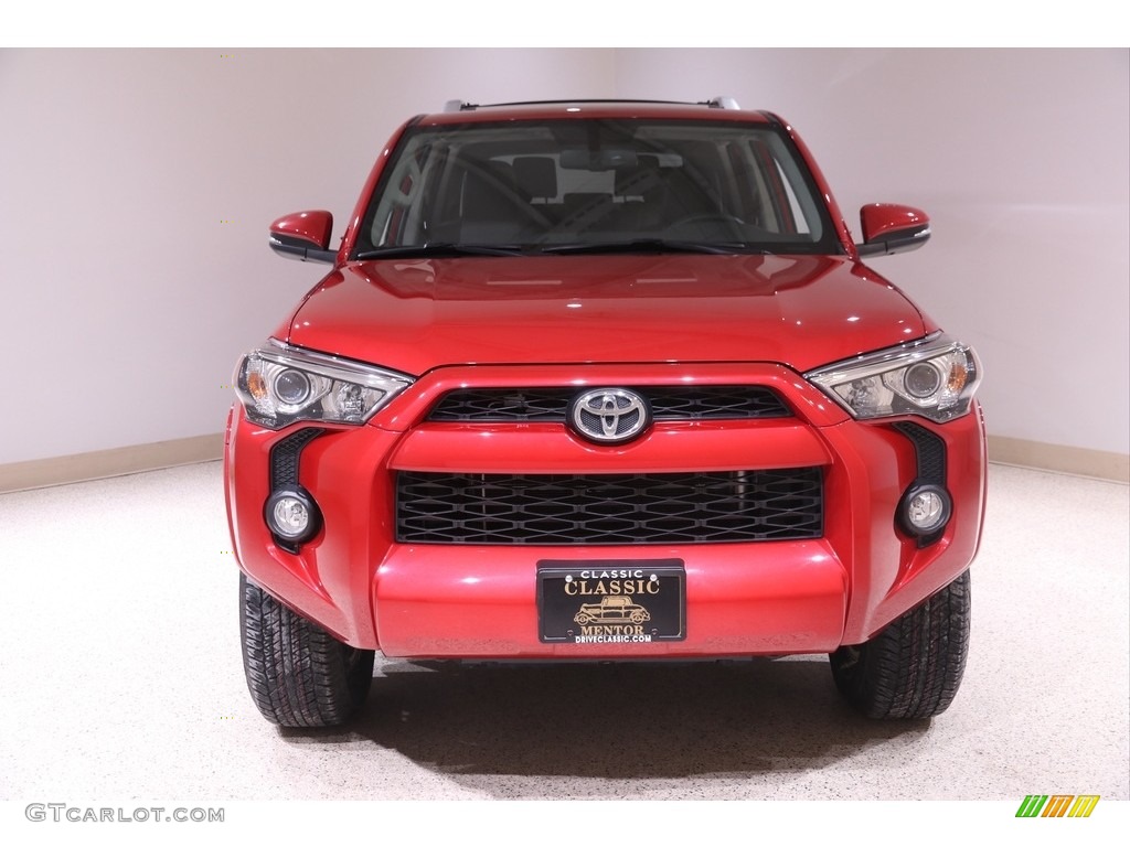2018 4Runner SR5 4x4 - Barcelona Red Metallic / Black photo #2