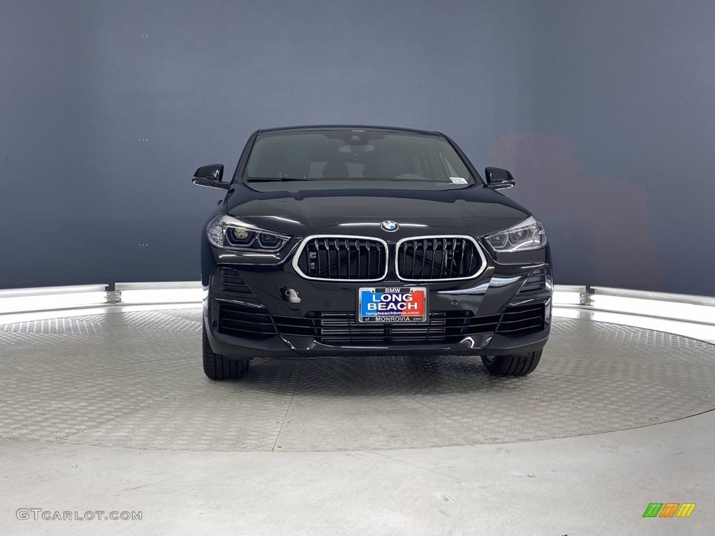 2021 X2 sDrive28i - Black Sapphire Metallic / Black photo #3