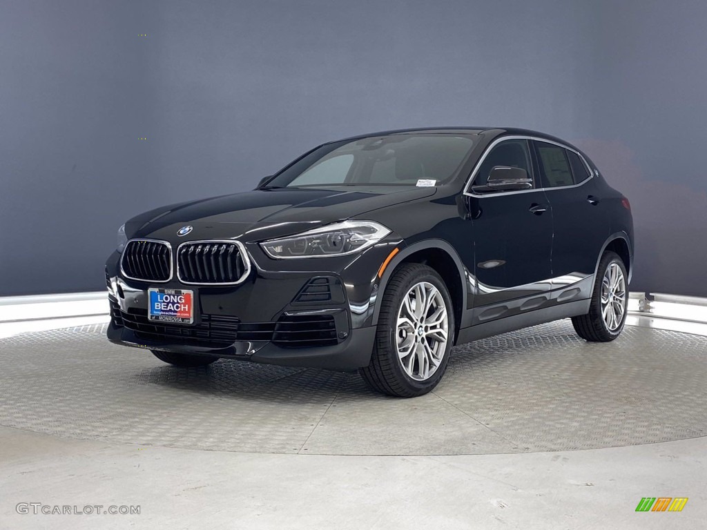 2021 X2 sDrive28i - Black Sapphire Metallic / Black photo #4