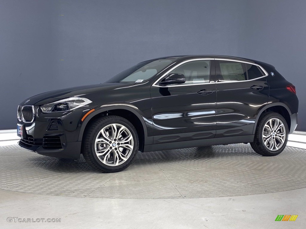 2021 X2 sDrive28i - Black Sapphire Metallic / Black photo #5