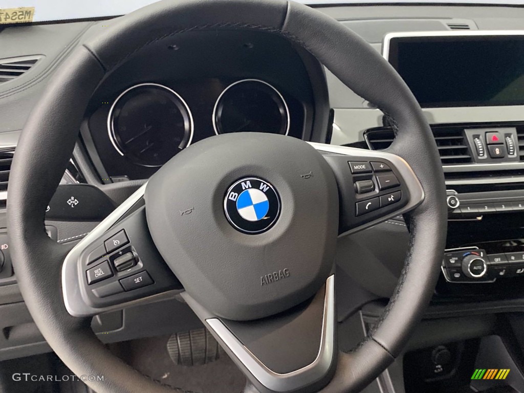 2021 X2 sDrive28i - Black Sapphire Metallic / Black photo #14