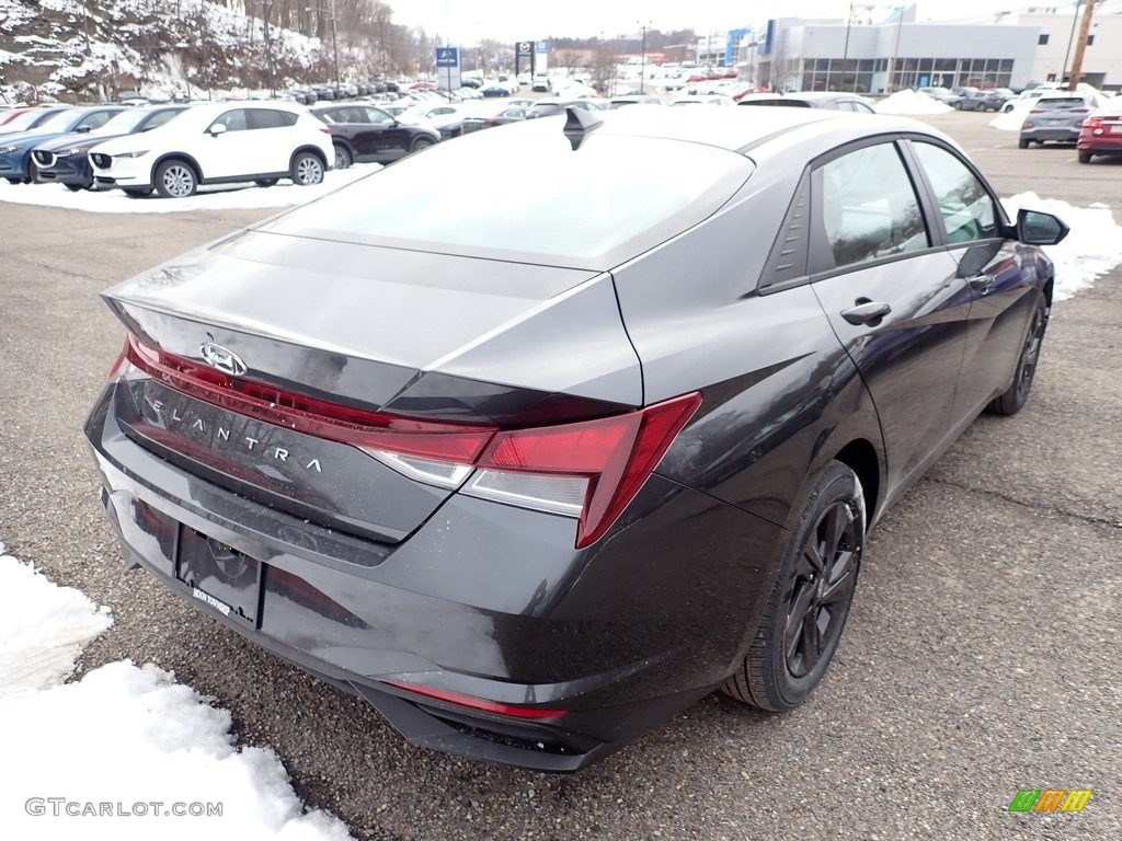 2021 Elantra SEL - Portofino Gray / Black photo #2