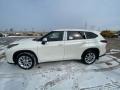 2021 Blizzard White Pearl Toyota Highlander Limited AWD  photo #1