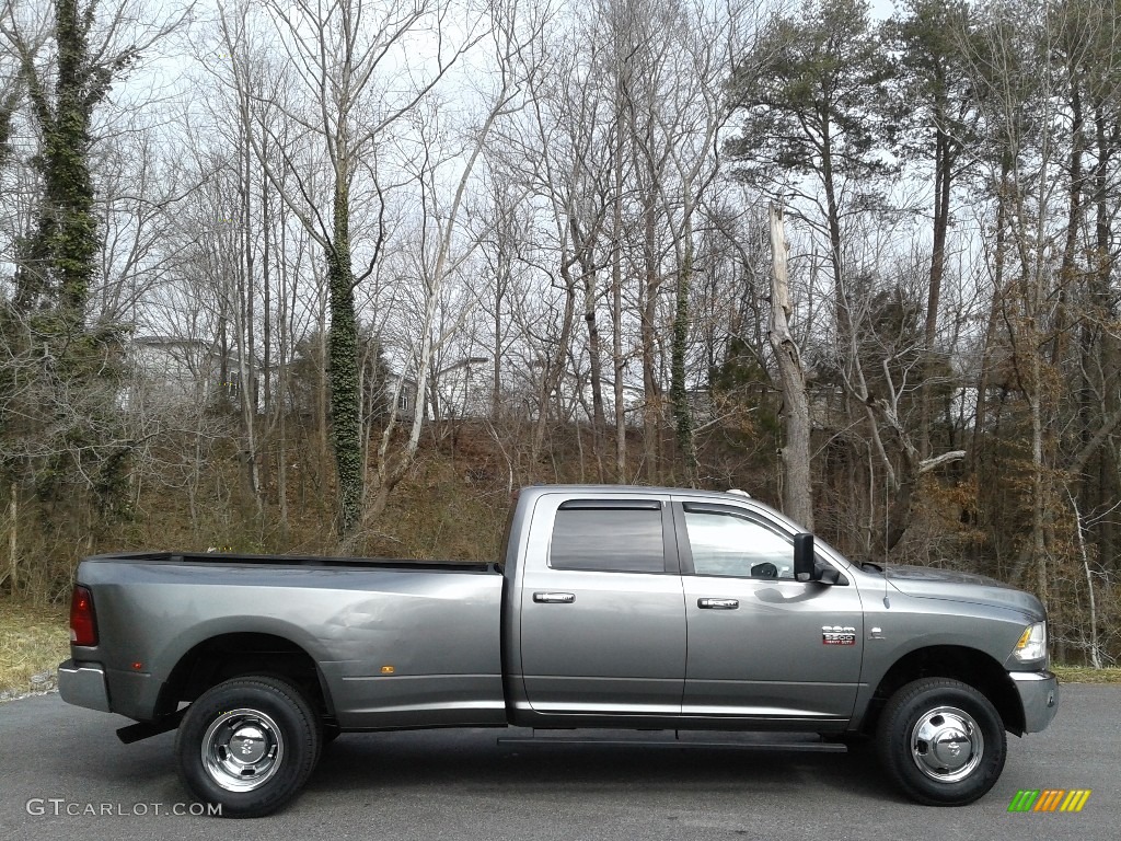 2012 Ram 3500 HD Big Horn Crew Cab 4x4 - Mineral Gray Pearl / Dark Slate/Medium Graystone photo #6