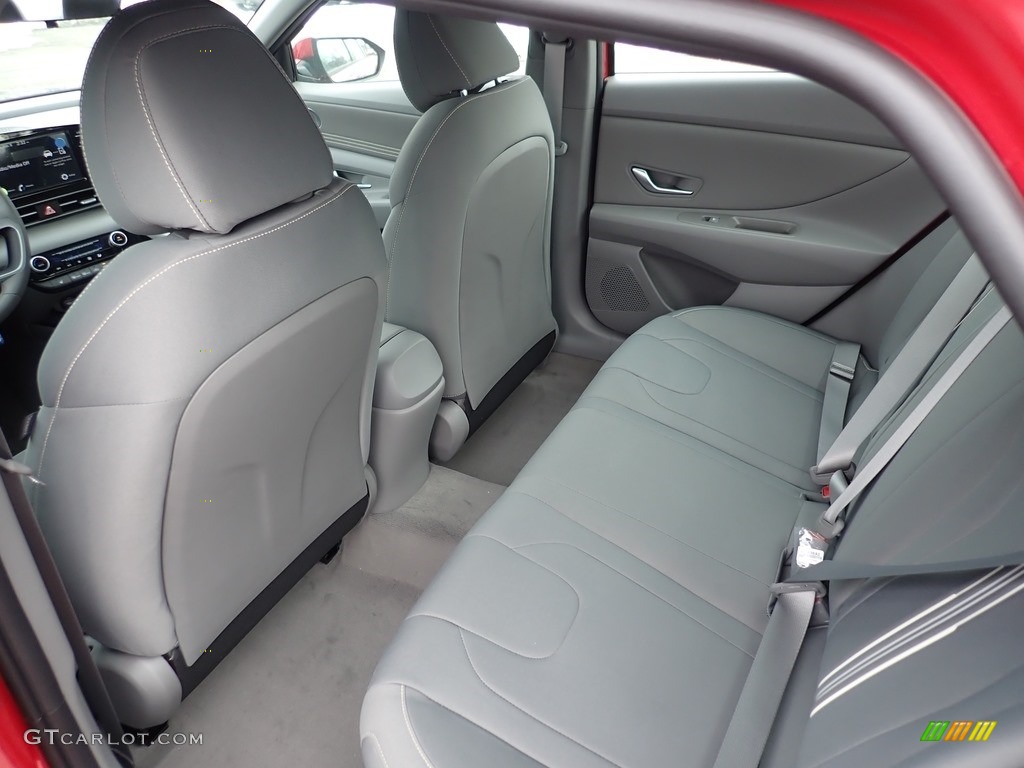 2021 Elantra SEL - Calypso Red / Medium Gray photo #7