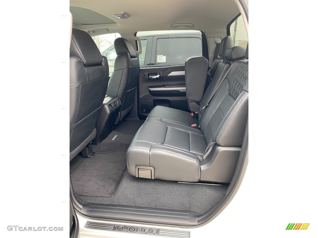 2021 Tundra Platinum CrewMax 4x4 - Wind Chill Pearl / Black photo #3