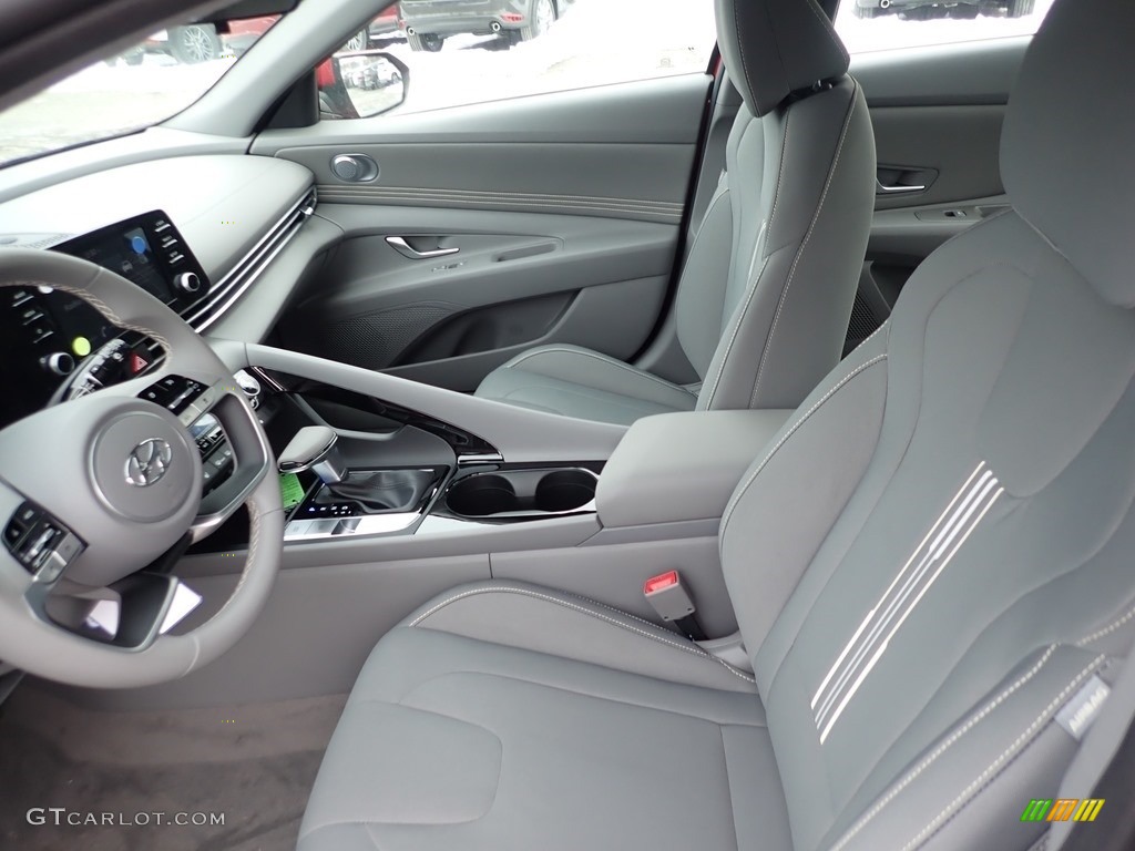 2021 Elantra SEL - Calypso Red / Medium Gray photo #9