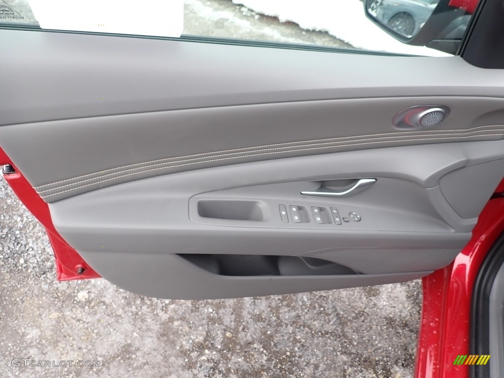 2021 Elantra SEL - Calypso Red / Medium Gray photo #10