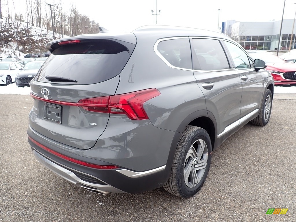 2021 Santa Fe SEL AWD - Hampton Gray / Black photo #2