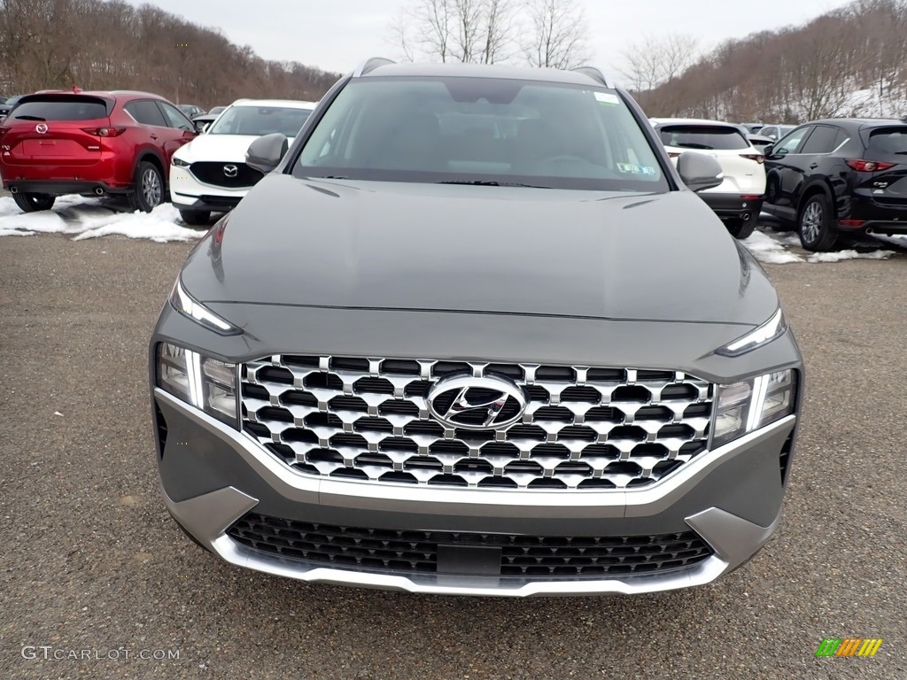 2021 Santa Fe SEL AWD - Hampton Gray / Black photo #4