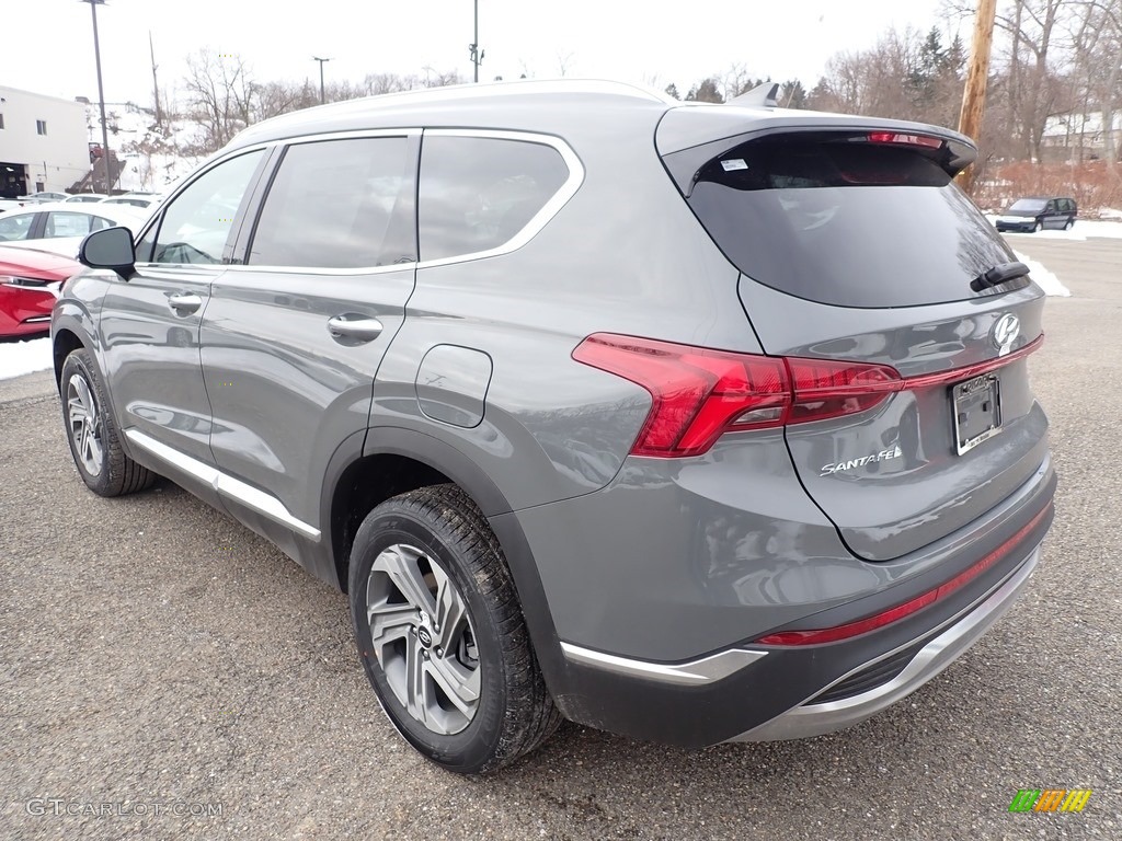 2021 Santa Fe SEL AWD - Hampton Gray / Black photo #6