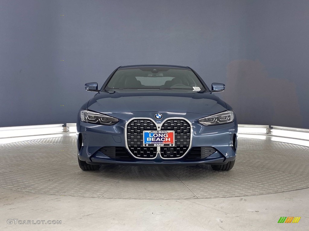 2021 4 Series 430i Coupe - Arctic Race Blue Metallic / Black photo #4