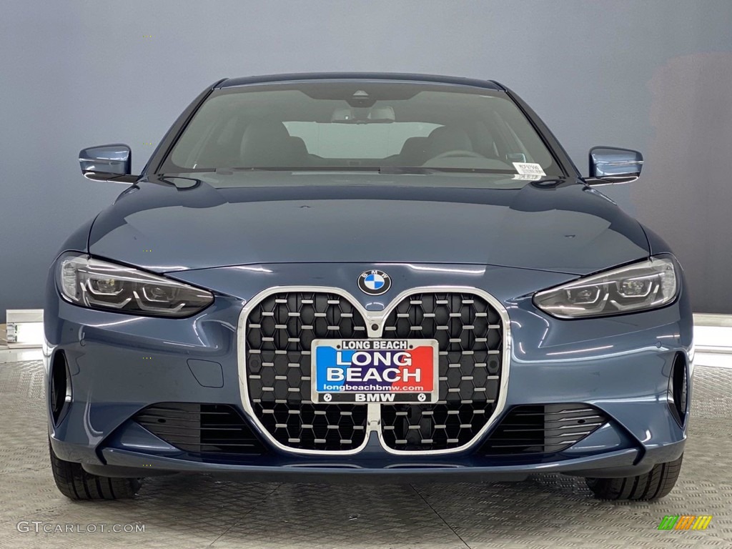 2021 4 Series 430i Coupe - Arctic Race Blue Metallic / Black photo #5