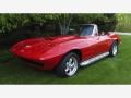 1963 Riverside Red Chevrolet Corvette Sting Ray Convertible #141041009