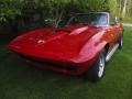 Riverside Red - Corvette Sting Ray Convertible Photo No. 4