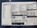  2021 4 Series 430i Coupe Window Sticker