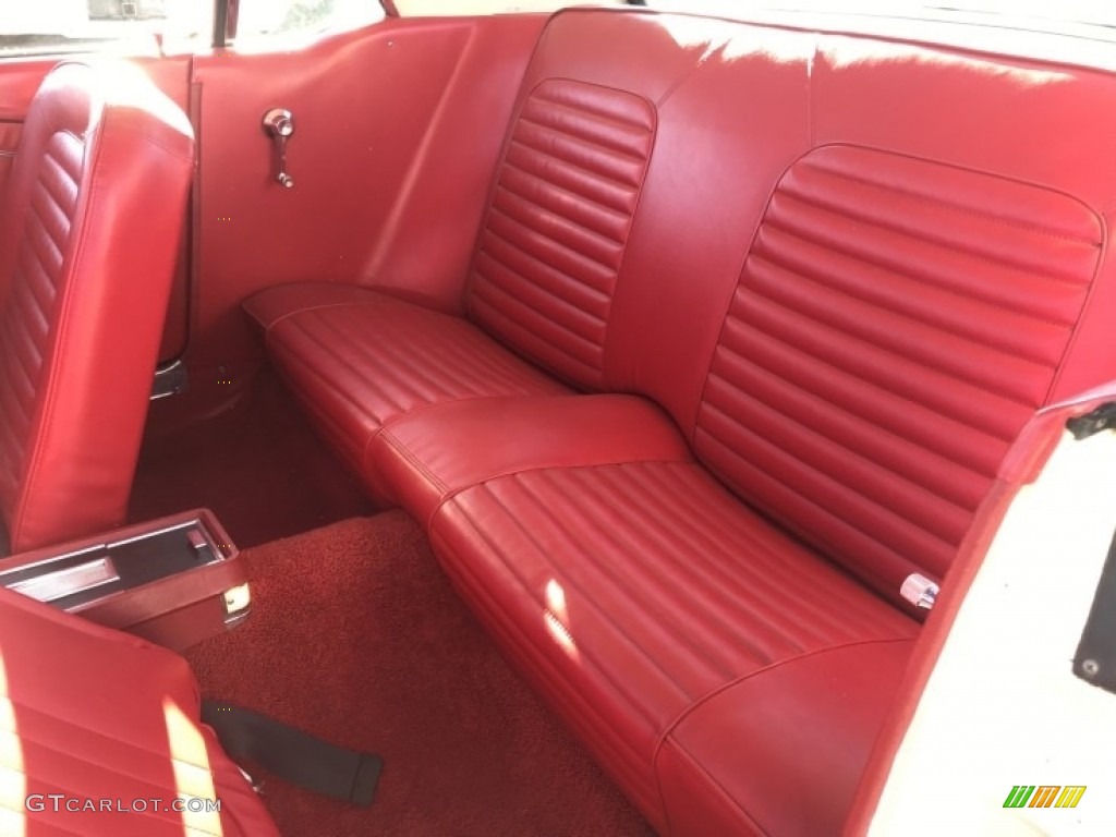 1965 Ford Mustang Coupe Rear Seat Photos