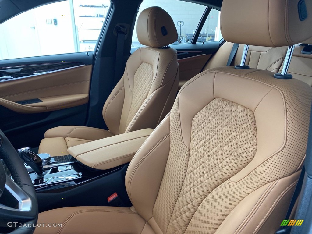 2021 5 Series 530i Sedan - Jet Black / Cognac photo #16