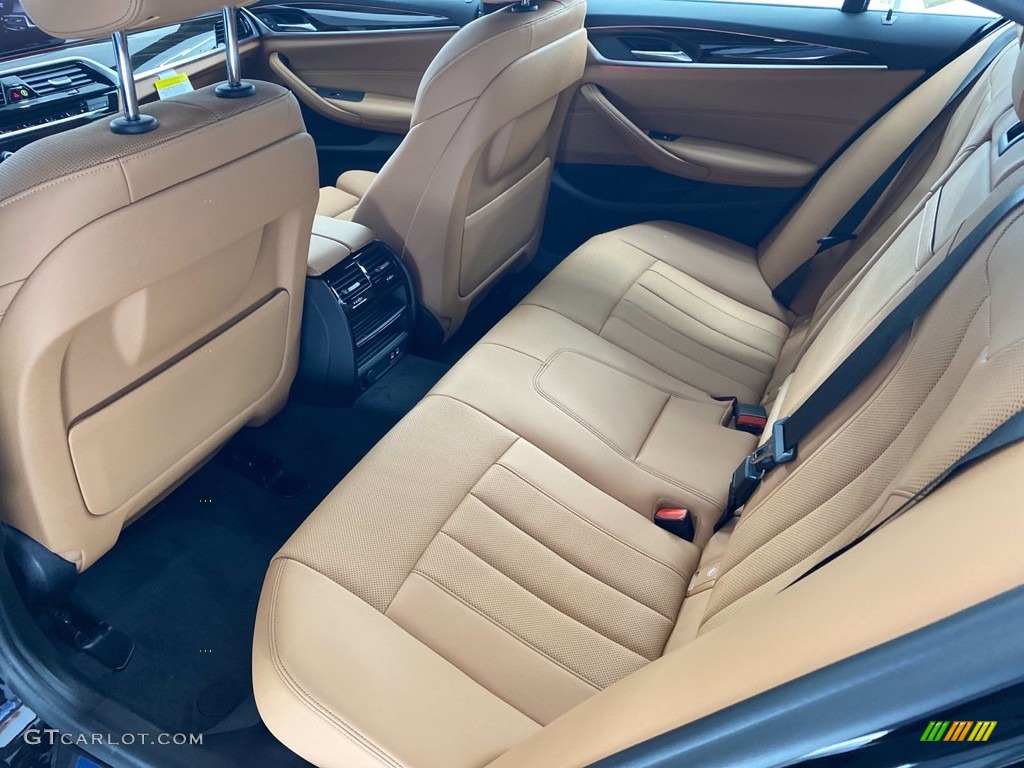 2021 5 Series 530i Sedan - Jet Black / Cognac photo #18