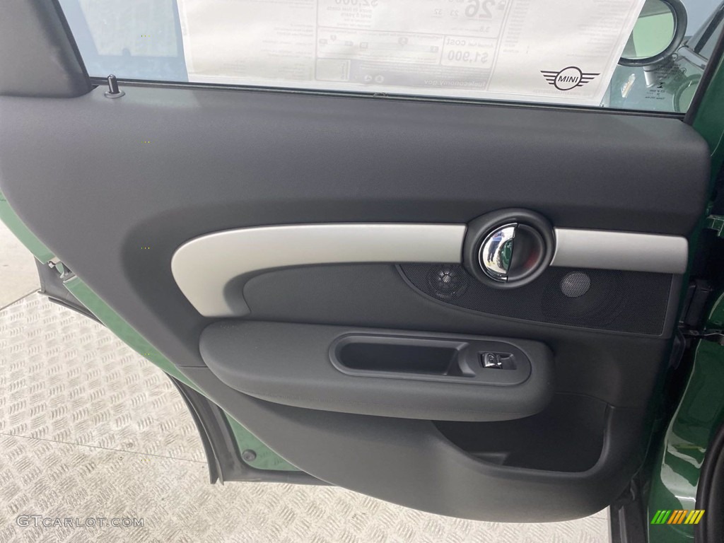 2021 Clubman Cooper S All4 - British Racing Green IV Metallic / Carbon Black/Cross Punch Leather photo #17