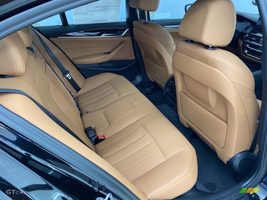 2021 5 Series 530i Sedan - Jet Black / Cognac photo #22