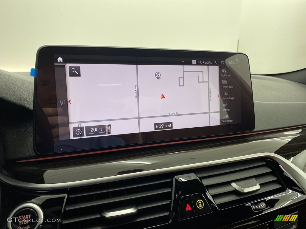 2021 5 Series 530i Sedan - Jet Black / Cognac photo #25