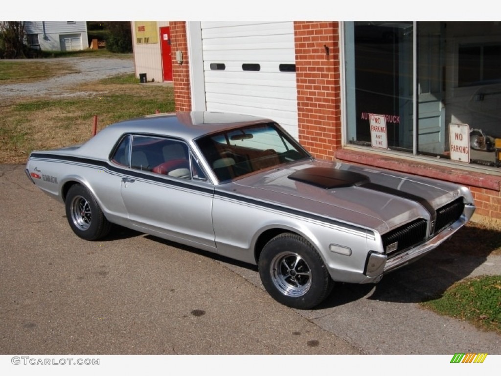 Silver 1968 Mercury Cougar Coupe Exterior Photo #141054810