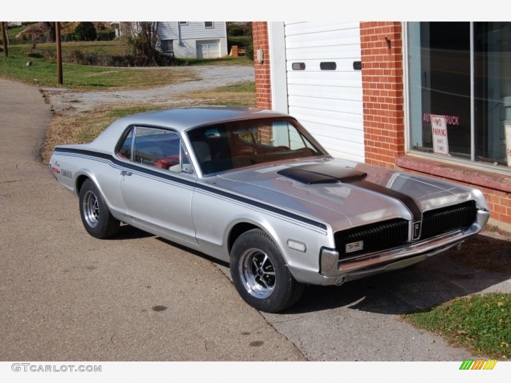 Silver 1968 Mercury Cougar Coupe Exterior Photo #141054900