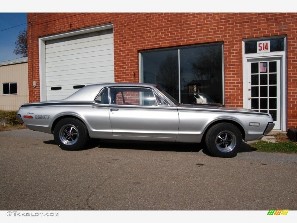 Silver 1968 Mercury Cougar Coupe Exterior Photo #141055005