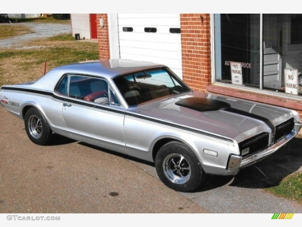 Silver 1968 Mercury Cougar Coupe Exterior Photo #141055014