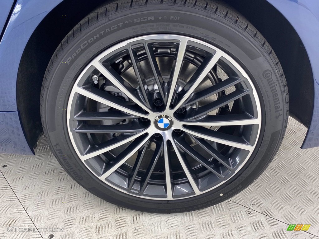 2021 5 Series 530i Sedan - Phytonic Blue Metallic / Black photo #12