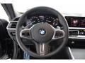 2021 BMW 4 Series Mocha Interior Steering Wheel Photo